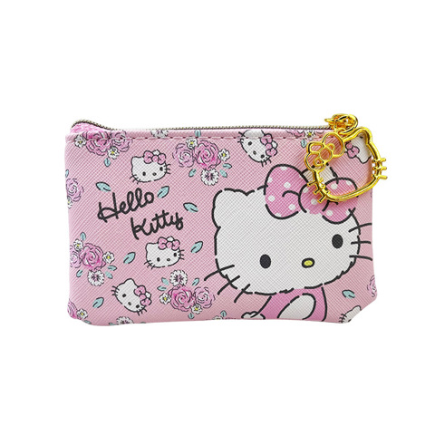 Cartoon coin purse Мультяшный Девочек С ИзображенИем Hello Kitty Миниатюрный Милый На Молнии Креативный Маленький КошелеК Для Ка