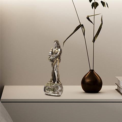 Ослепленная смолой Греческая статуя Богини Богатства Фортуны, статуэтка Счастливчика, Скульптура Удачи, офисные подарки, Домашний декор из смолы