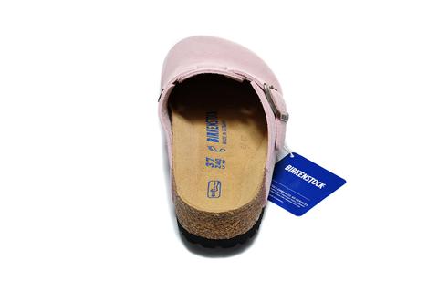 Сандалии Birkenstock из натуральной кожи с пряжкой, на толстой подошве, с закрытым носком, для женщин. Туфли Birkenstock без зас