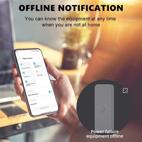 Датчик движения Zigbee Smart Motion Sensor для домашней безопасности Беспроводной датчик движения App Remote Monitor