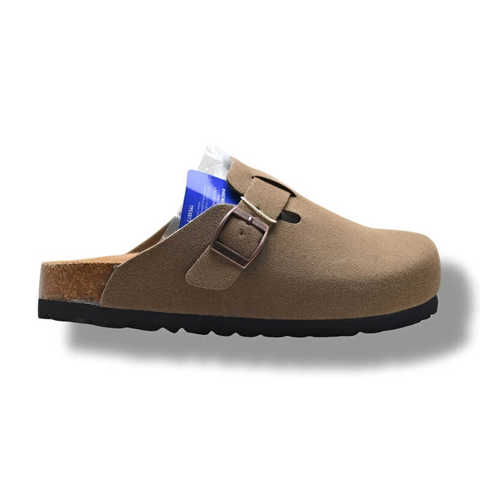 Birkenstock boston taupe suede 38 - купить недорого | AliExpress