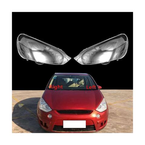 Для Ford S-MAX 2007-2008 Правая боковая крышка фары автомобиля Оболочка лампы Маска Абажур Стекло объектива крышка лампы головного света