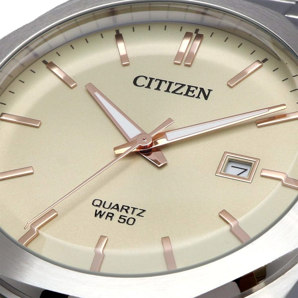 Мужские кварцевые часы Citizen BI5110-54B шампань | AliExpress