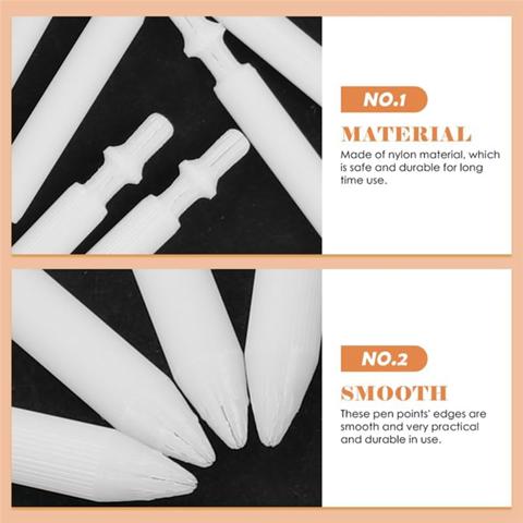 20 Упаковок Сменных наконечников толщиной 0,7 Мм Для Акриловых Маркеров, Идеально подходящих для Многоразовых фломастеров