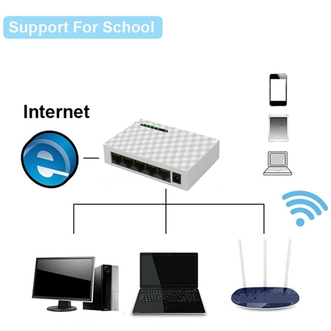 5-портовый сетевой коммутатор 4-проводной RJ45 Gigabit Ethernet 1000 Мбит / с, разветвитель, Сетевой коммутатор для путешествий, концентратор для настольных ПК, штекер EU, черный
