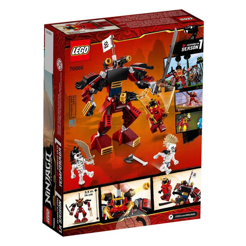 Конструктор Lego Ninjago самурайский мех (70665) - Европейский