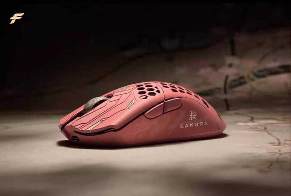 Finalmouse UltralightX SAKURA Mサイズ В Наличии Finalmouse ULX Sakura Limited Edition Розовая