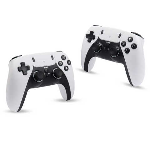 Игровая консоль с двумя беспроводными контроллерами 2.4G, один к двум M8 для Android TV, ПК, компьютера и проектора