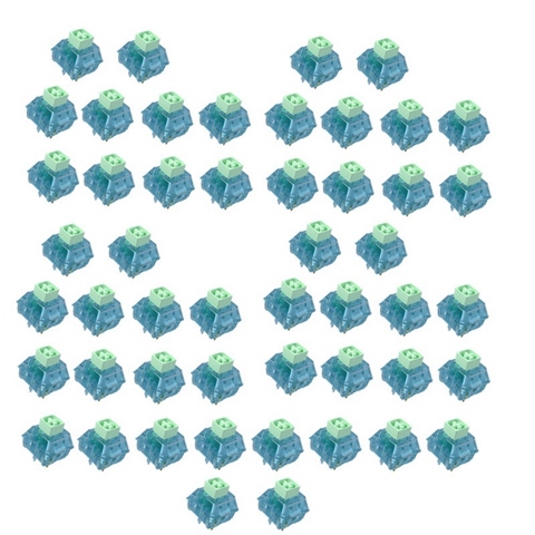 100ШТ Kailh Box Переключатели клавиатуры Пользовательская механическая клавиатура Cherry MX 5-контактный переключатель для замены Feker 75 GMK67 GK61