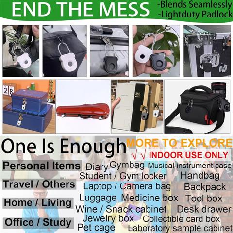 Навесной замок с отпечатками пальцев 20 пользователей 2X Для шкафчиков, для багажа, рюкзака, сумки, Умная комбинированная кабельная защелка для поездок в школу на автофургоне