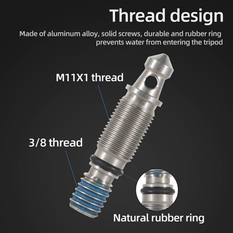 Регулируемая подставка для ножек с шипами на 3/8 винтовых ножек Подставка для ножек с шипами на 3/8 фута для фотосъемки со штативом-моноподом