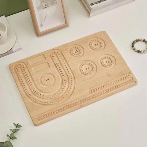 Доска Идеальный инструмент для изготовления ювелирных изделий и проектов по бисероплетению Дизайн браслетов ожерелий Коврики для бисероплетения Лотки, 35 X 28,5 X 1 см