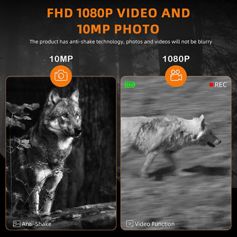 Очки ночного видения с 5-кратным увеличением, установленные на головке, Цифровые инфракрасные