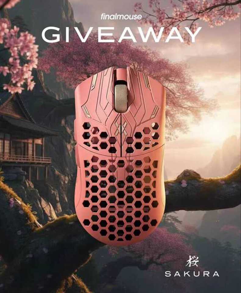 В Наличии Finalmouse ULX Sakura Limited Edition Розовая