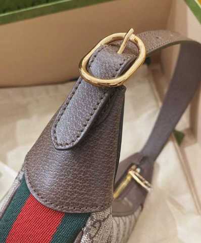 Мини-сумка Gucci Ophidia GG 658551 Dark Coffee