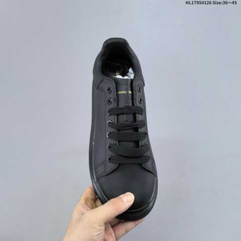 Самый легкий Кроссовки Alexander McQueen Sole Leather White HL17950126 Обувь кроссовки