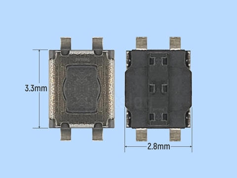 Кнопки ключа пульта ду для Peugeot 406 407 408 Partner (3 штуки)