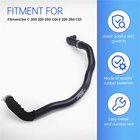 Водопроводная труба радиатора 2048307496 204 830 74 96 A2048307496 для C 200 220 250 CDI E 220 250 CDI