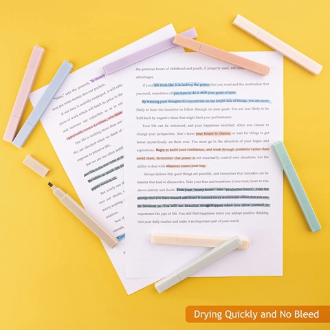 Маркеры Милые Эстетичные ручки Разных цветов, Библейские маркеры с мягким наконечником