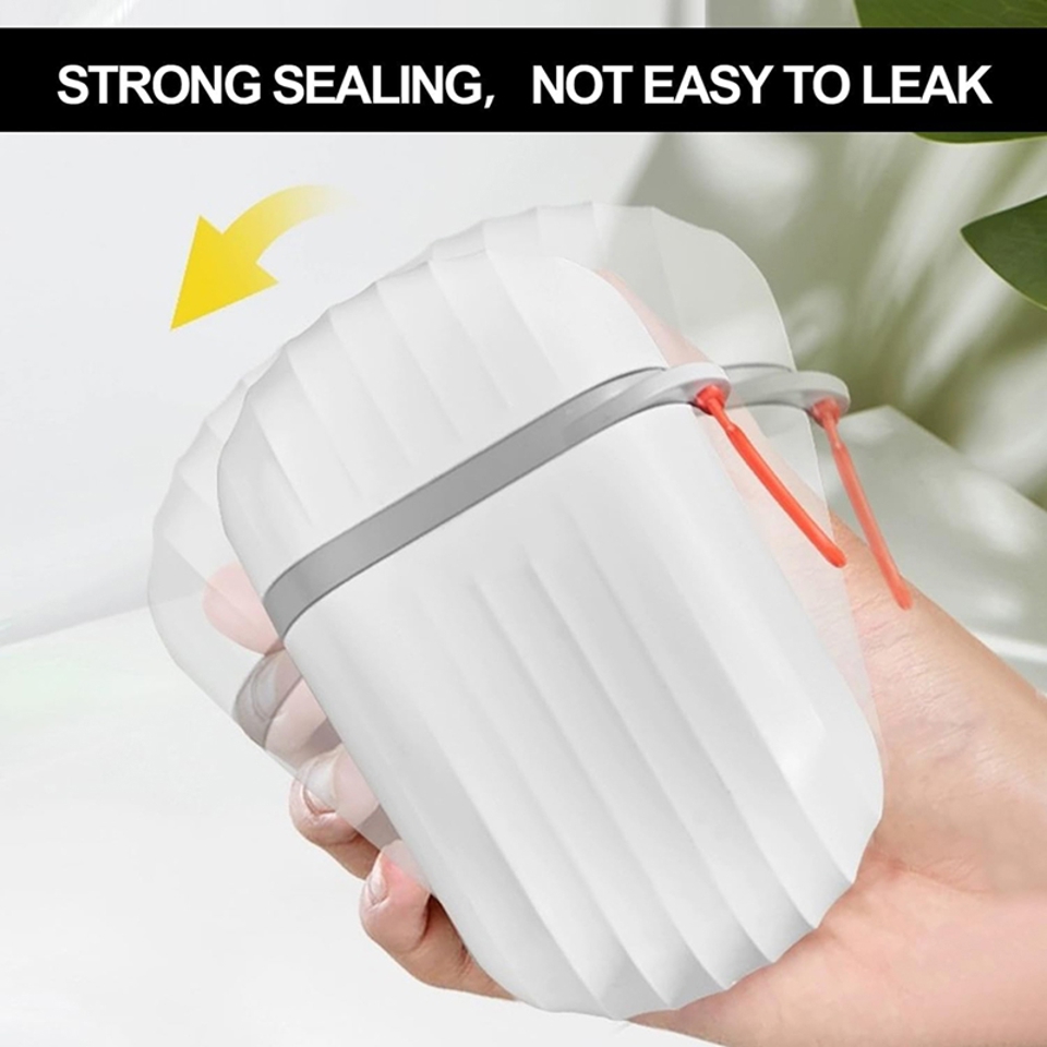 Набор из 4-х мыльниц с Крышкой Портативный Водонепроницаемый Дорожный Футляр для мыла с Ручкой для Ванной комнаты, Кемпинга