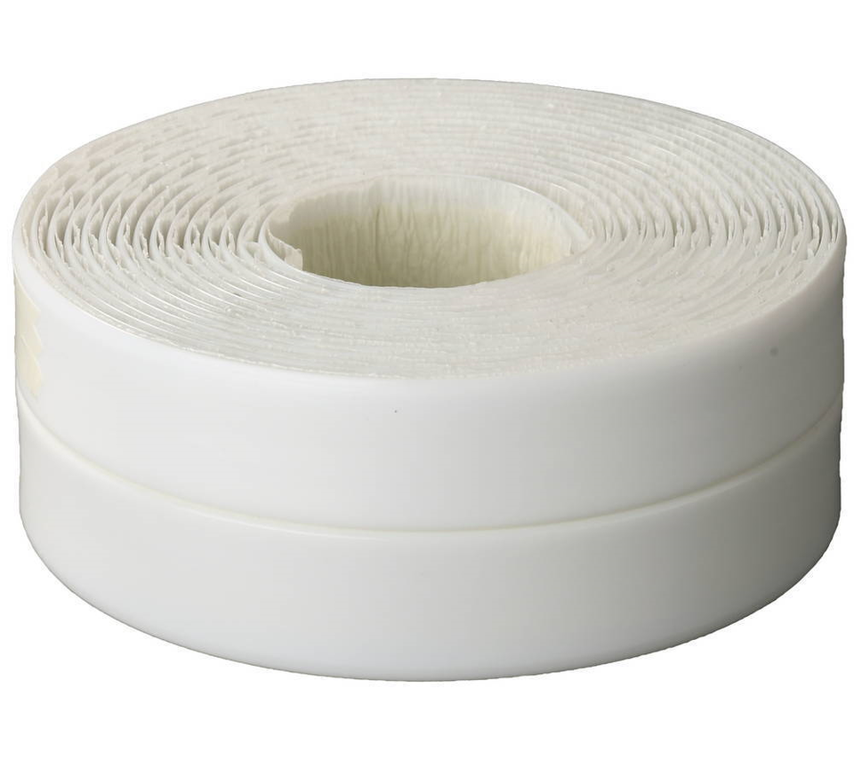 

STAYER 3.35 м x 40 мм x 3.35 м, профиль L, белая, бордюрная лента для ванн и раковин, Professional (12341-20-20)