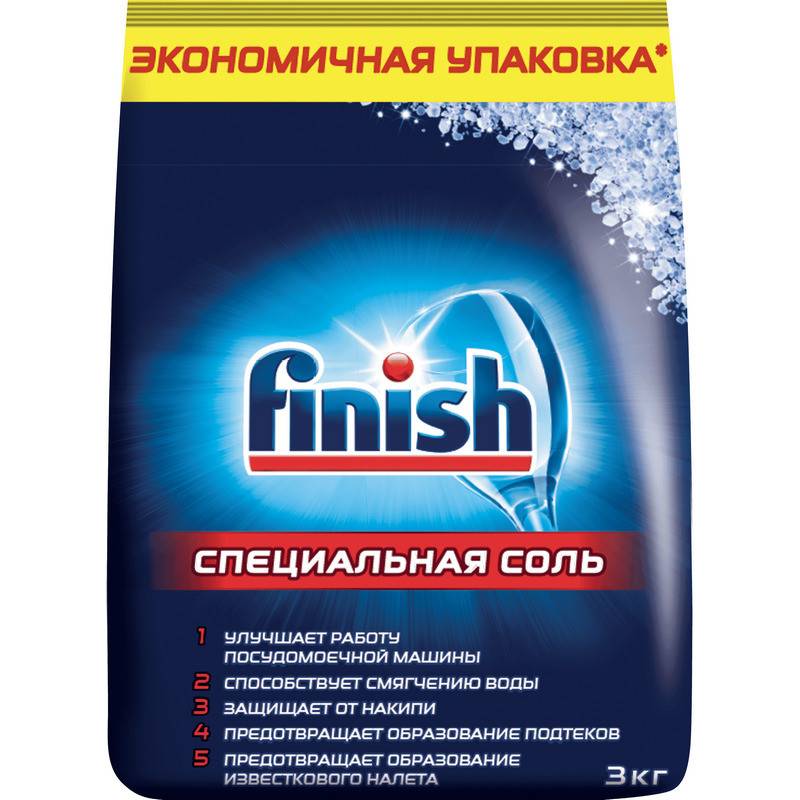 Соль для посудомоечных машин Finish 3 кг 905820