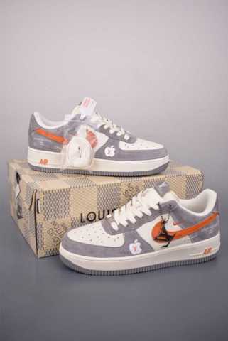 Известный Nike Air Force 1 Low LV Joint оригинальные с медовой воздушной подушкой кроссовки Обувь