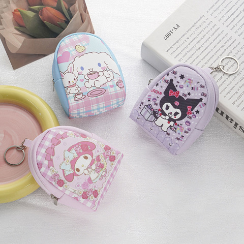 Cartoon coin purse Мини-рюкзак Melody Sanrio Миниатюрный Набор КанцелярсКих Принадлежностей Полный КомплеКт Креативная Детская И