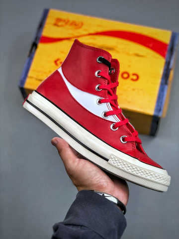 Converse Coca Cola Red White - Коллаборация с Coca Cola Розничная торговля Обувь кроссовки