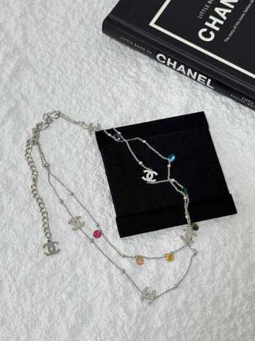 Ожерелье CHANEL Модное Женское Украшение Подарок Люкс Брендовая Бижутерия КлассичесКий Стиль