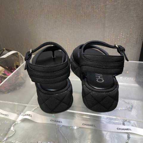 В Стиль Chanel Сандалии Удобные Износостойкий Модные Босоножки Женский Туфли На Каждый День