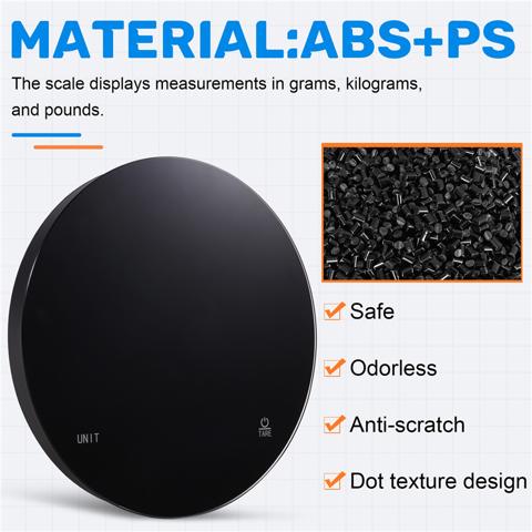 Цифровые кухонные весы, вместимость 0,1-3 кг, Вместимость 0,1-3 кг, Светящийся дисплей, В комплекте 3 батарейки типа ААА