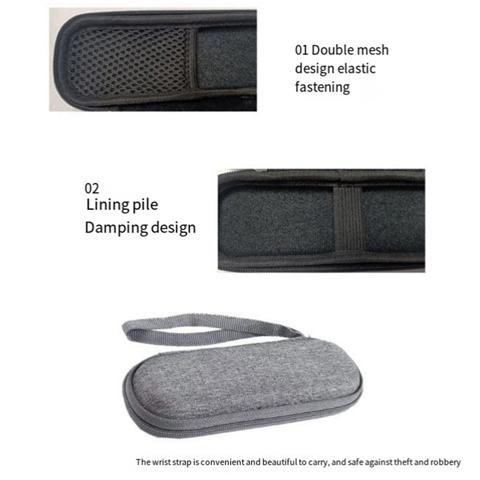 Портативная сумка для хранения M2 SSD Box Дорожный чехол Сумка для хранения Коробка для переноски SSD Case Сменные аксессуары Серый