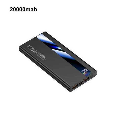 120 Вт 200000 мАч аккумулятор Power Bank с быстрой зарядкой 100000 мАч большой емкости с цифровым дисплеем Power Bank для Xiaomi