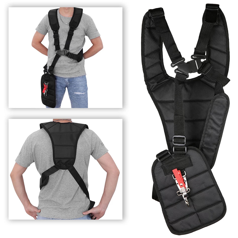 

Двойной триммер, плечевой ремень, ремень для газонокосилки, травяная струна для кустореза и триммера, мощность сада