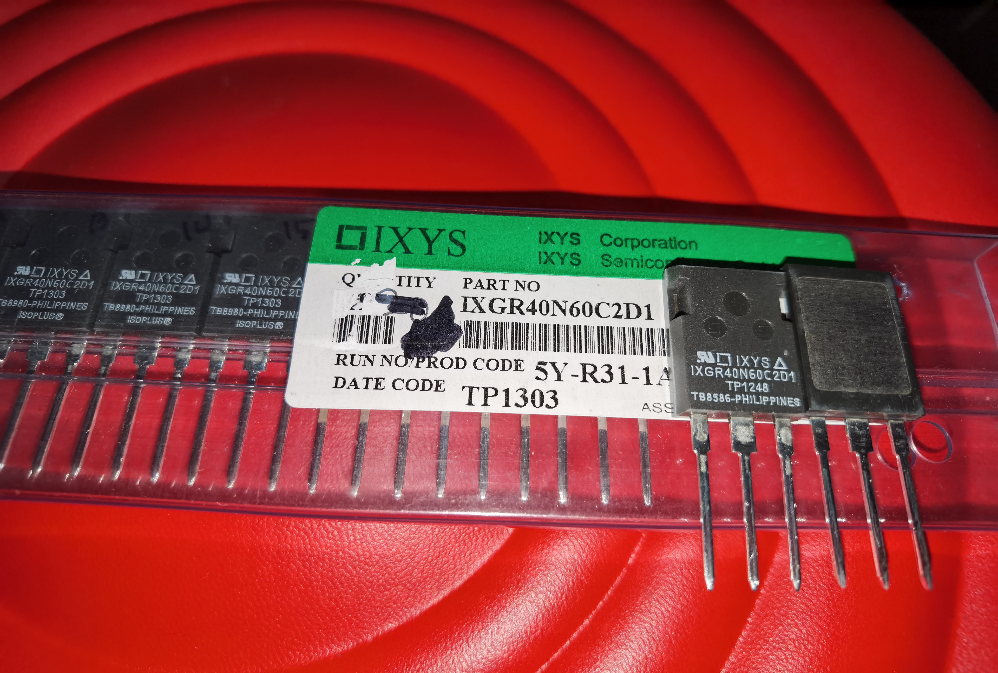

100% Brand NEW Orignal 10PCS IXGR40N60C2D1 IGBT 56A 600V TO-247 Product prices need to be consulted