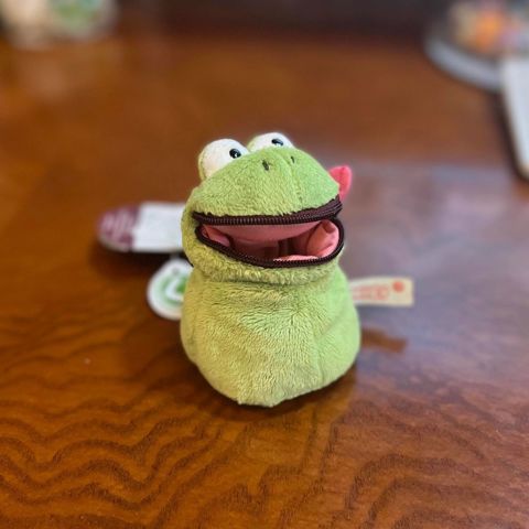 Cartoon coin purse Маленькая Красная Книга Плюшевый КошелеК В Виде Лягушки Креативный Милый Портативный Чехол НаушНиков Сумка Дл
