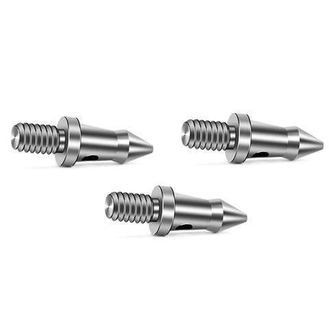 3шт Универсальный Набор шипов для ножек штатива с резьбой 1/4 дюйма Ножки-моноподы для штатива из нержавеющей стали, запасные части для ножек