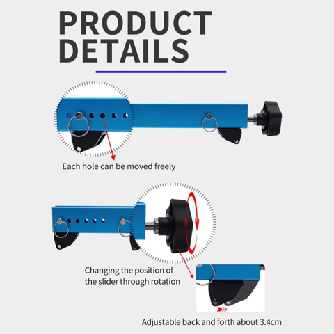 Автомобильный съемник вмятин Набор инструментов для ремонта кузова автомобиля Съемник мостов с выступами для удаления вмятин на дверях автомобиля Автомобильный Грузовик