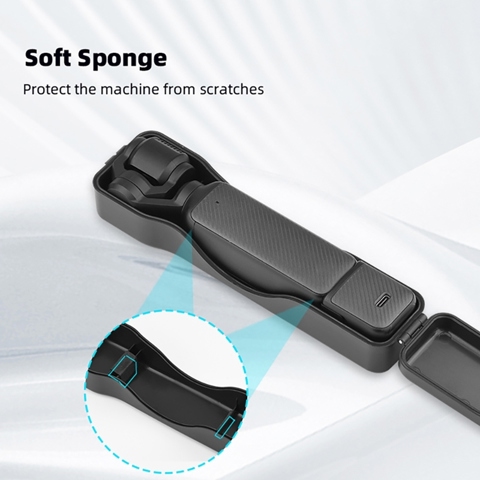 BRDRC Для аксессуаров для камеры DJI Osmo Pocket 3 Чехол для переноски, Коробка для хранения на шнурке