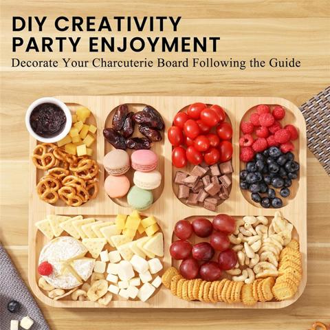 Переносная сырная доска для путешествий Доска для нарезки мяса с прозрачной Крышкой Коробки Разделочные доски для Кухни