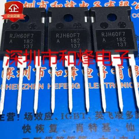 10 Штук Чипсета/RJH60F7 До 247 600V 50A IC