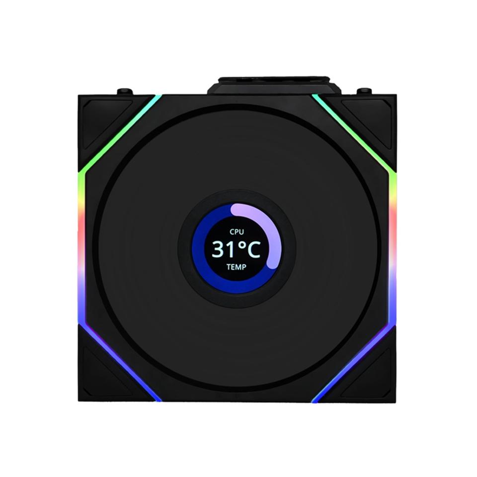 新品未開封 LIAN LI UNI FAN TL WIRELESS LCD120 Lian Li UNI Fan TL Wireless LCD 120 черный | AliExpress