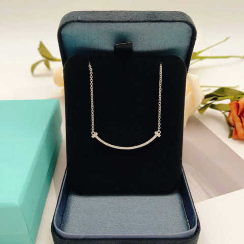 копия 1: 1 PnTiffany Новейшая Модель Tiffany С Улыбающимся Лицом И СеребриСтым Дизайном В Стиле ЗвеЗдного Неба