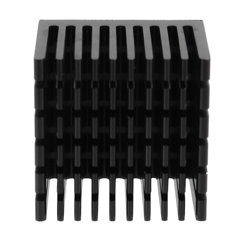 2 шт. Алюминиевый радиатор 40x40x30 мм черного цвета