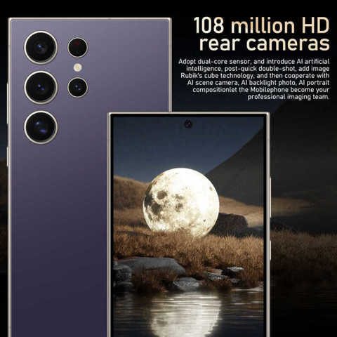 Samsung Galaxy S24 Ultra 7.3inch Экран Android 16+1T Смартфон 4G