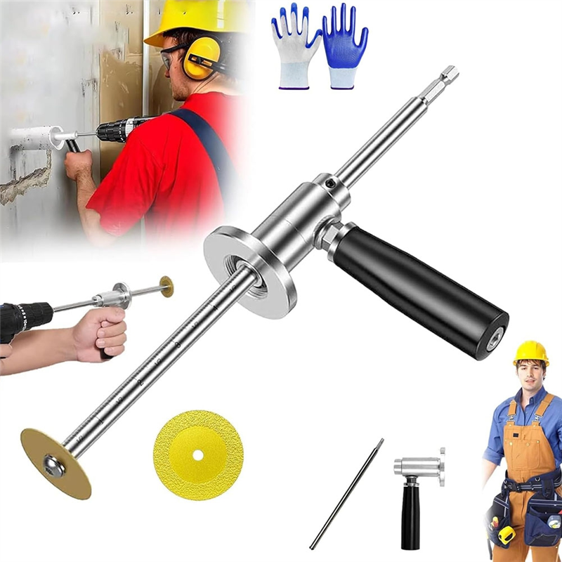 

Внутренний труборез для ПВХ Труборез для ПВХ труб диаметром От 1-1 / 2 Дюймов до 8 Дюймов С регулируемой Глубиной резания 7 дюймов С помощью Режущего Круга