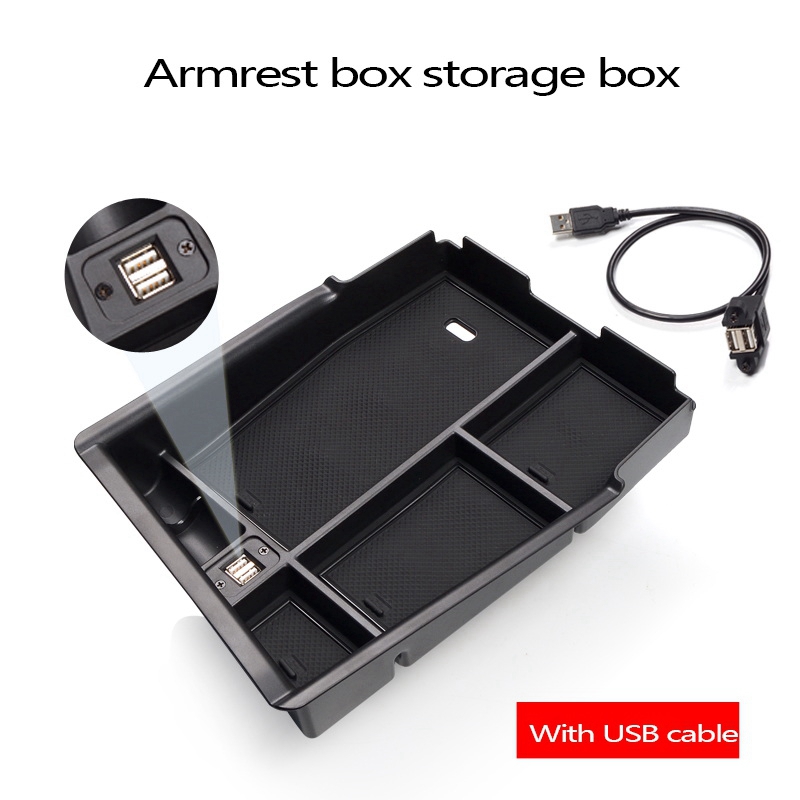 

USB-накопитель, заменяющий отделение для органайзера на центральной консоли, Ящик для хранения автозапчастей для 2021 Teramont X