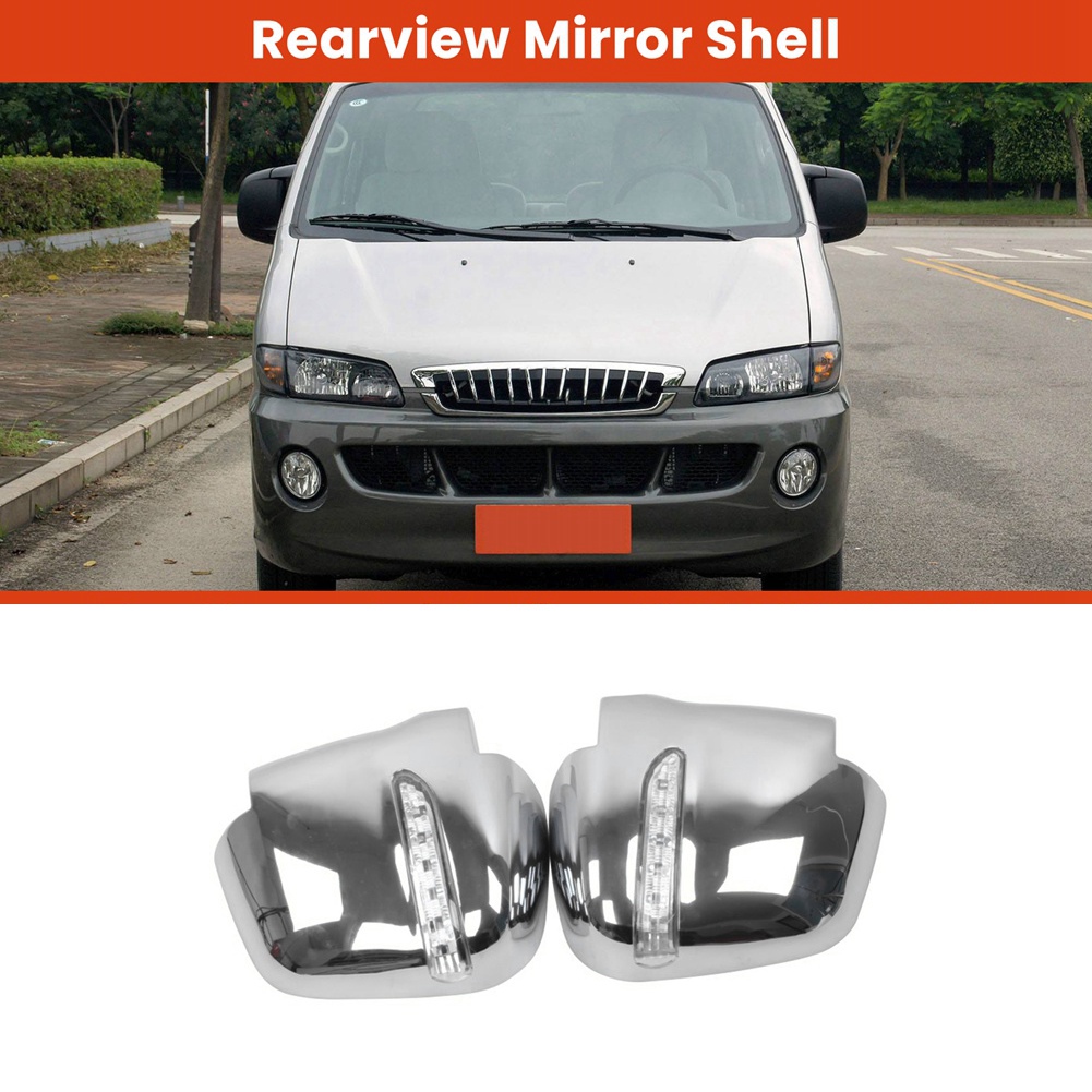

Для Hyundai Refine STAREX 2004 ABS Хромированная светодиодная крышка зеркала заднего вида с поворотником и деталями крышки зеркала заднего вида