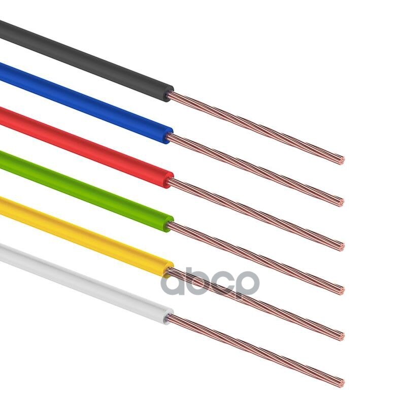 

Набор Проводов Автомобильных 0,75*3м Rexant Радуга 6 Цветов REXANT арт. 016548